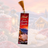 Marque-page plastifié "Noël et ses Flocons Secrets"